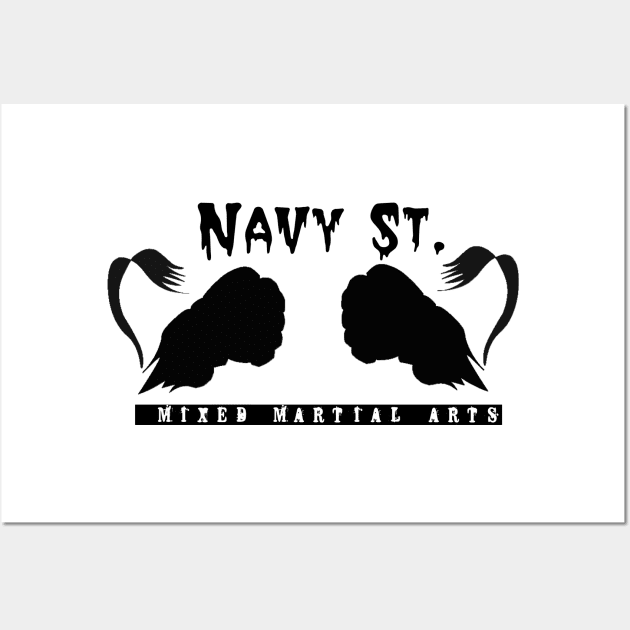 navy street mma Wall Art by jaml-12